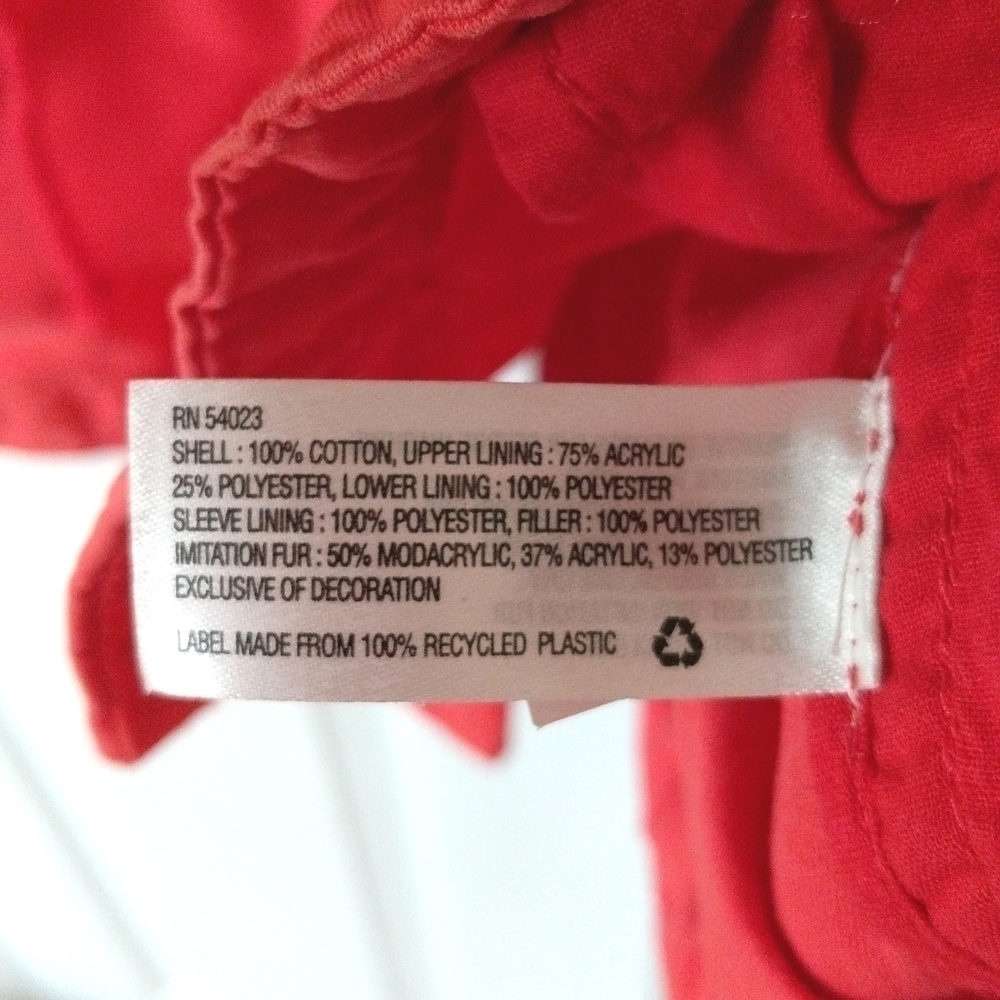 Gap Lightweight Zip & Button Front Hooded Utility Cargo Jacket Hot Coral Pink XS - Picture 5 of 16